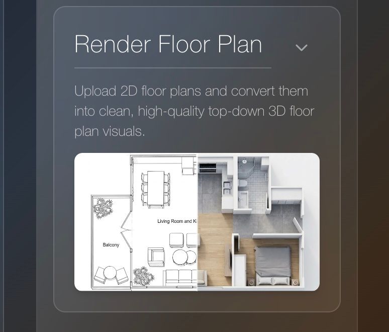 blmn.ai | AI Floor Plan - Turn Floor Plans into Photorealistic Renders